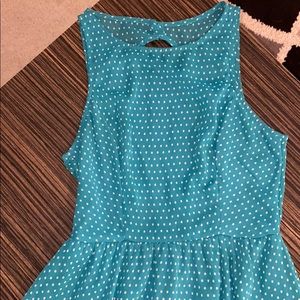 Teal Lush open back dress🔅MINT condition!